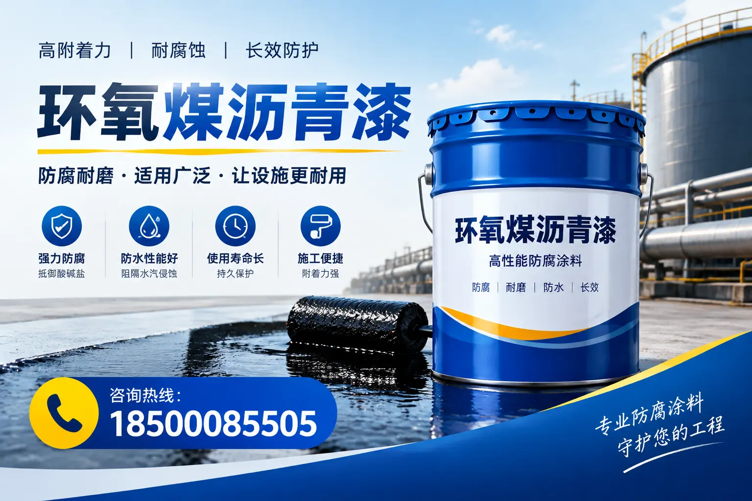 环氧煤沥青漆与其他涂料的对比分析,助力怒江企业决策